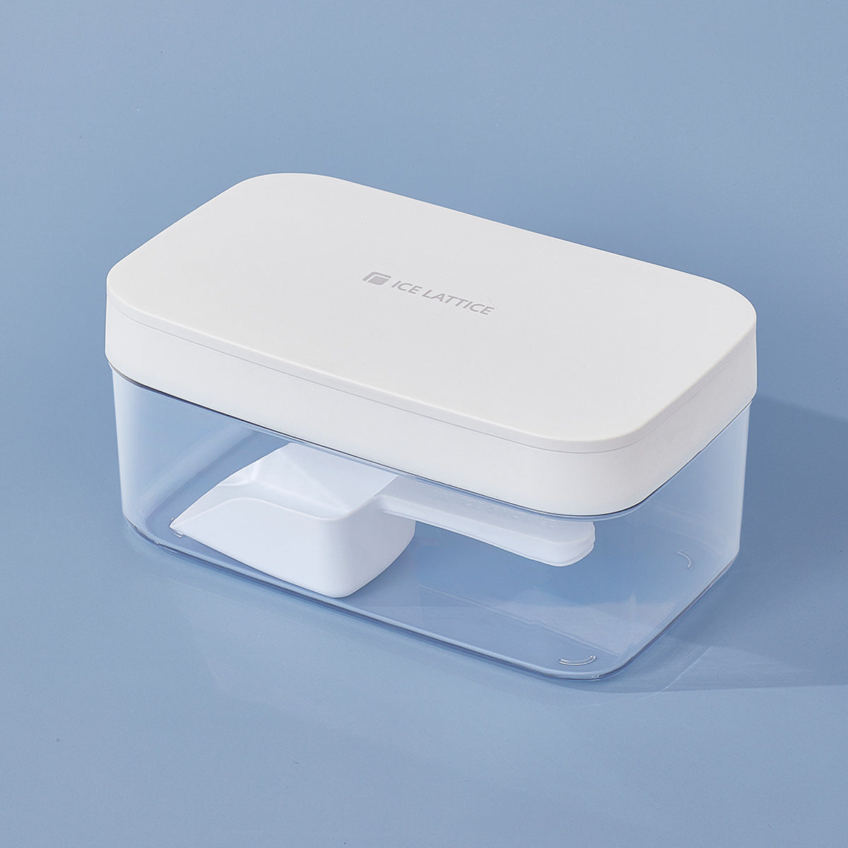 Silicone Ice Cube Tray with Lid for Quick Freezing