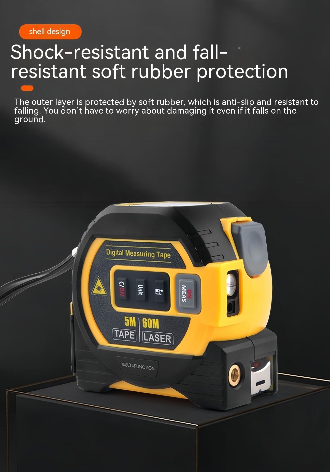 nce er Distance MeasurePortable Laser Distance Measure