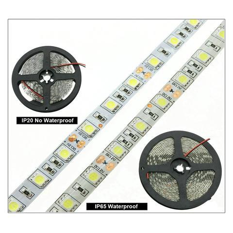 LED Light Strips Highlight 60 Light Beads Epoxy Waterproof