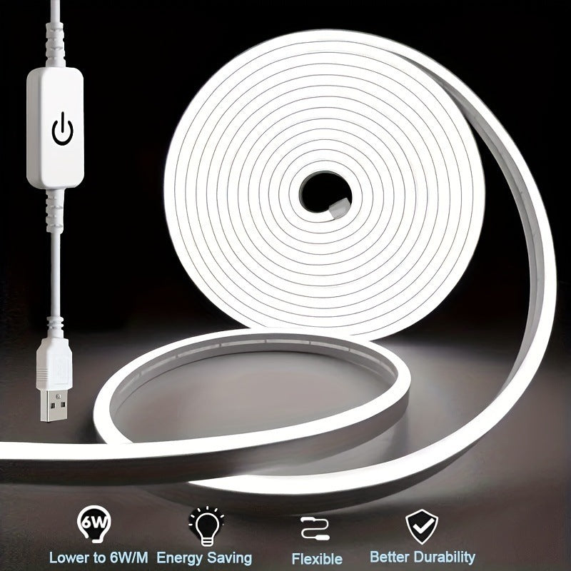 Touch Neon Light With Silicone Flexible Waterproof Lambency