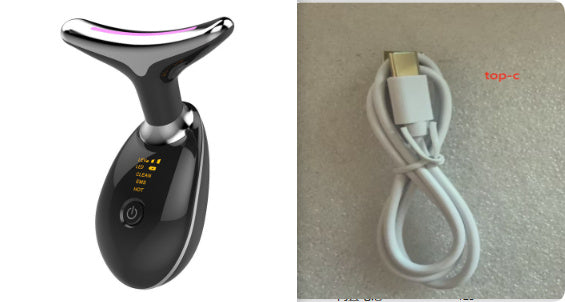 EMS Thermal Neck Lifting And Tighten Massager Electric
