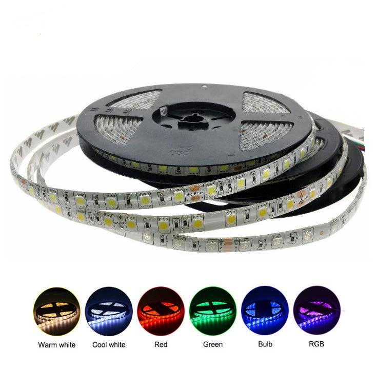 LED Light Strips Highlight 60 Light Beads Epoxy Waterproof