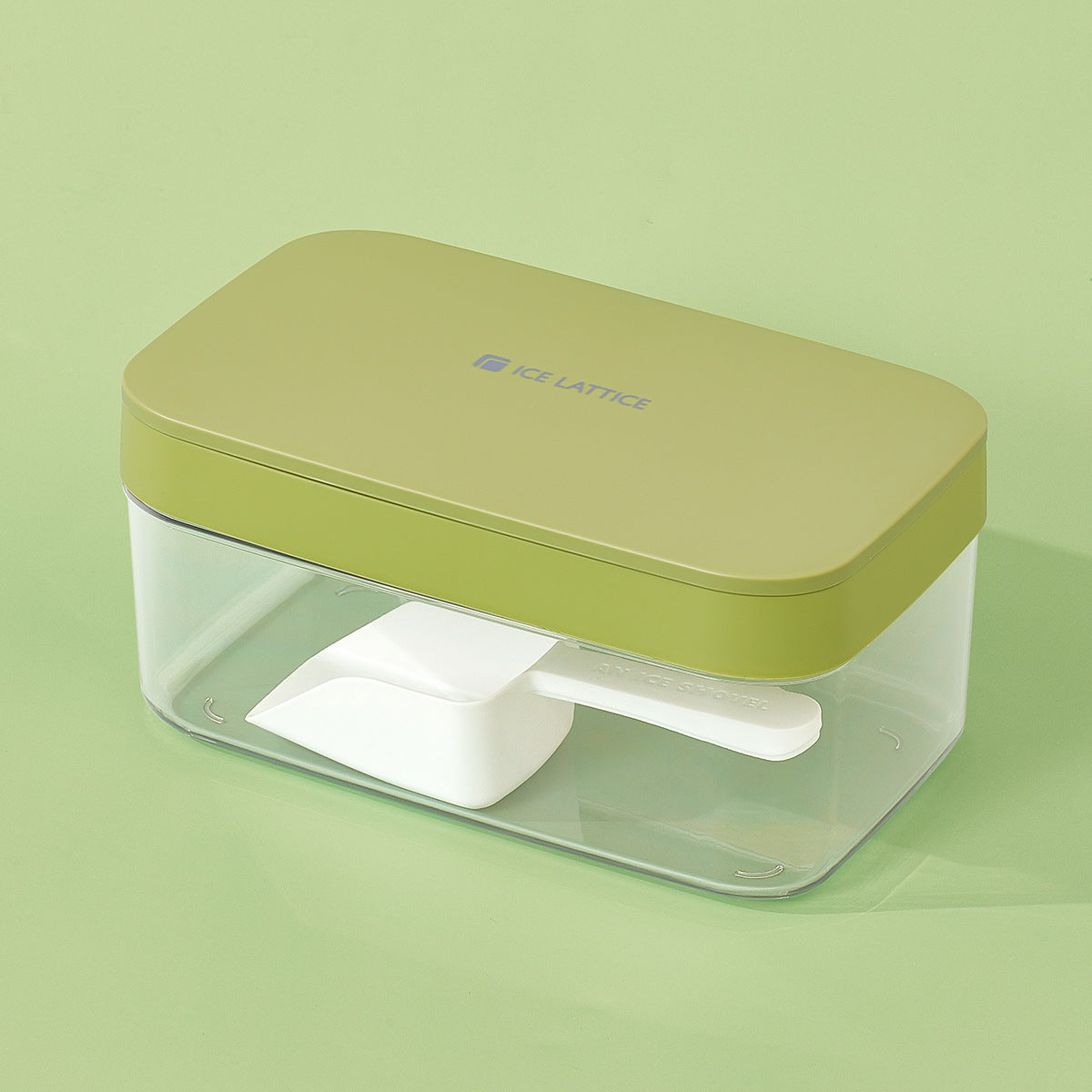 Silicone Ice Cube Tray with Lid for Quick Freezing