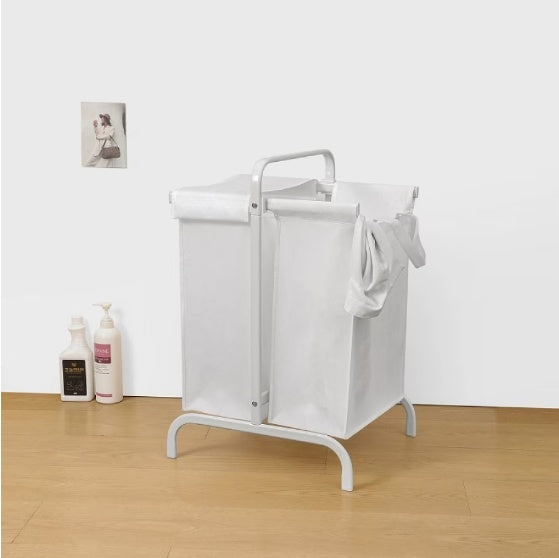 110L 2-Tier Laundry Basket: Storage & Sorting Solution