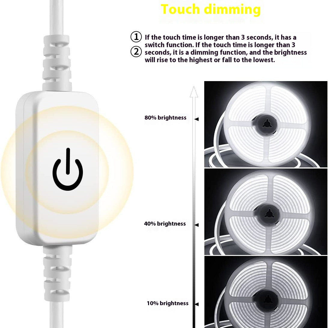 Touch Neon Light With Silicone Flexible Waterproof Lambency