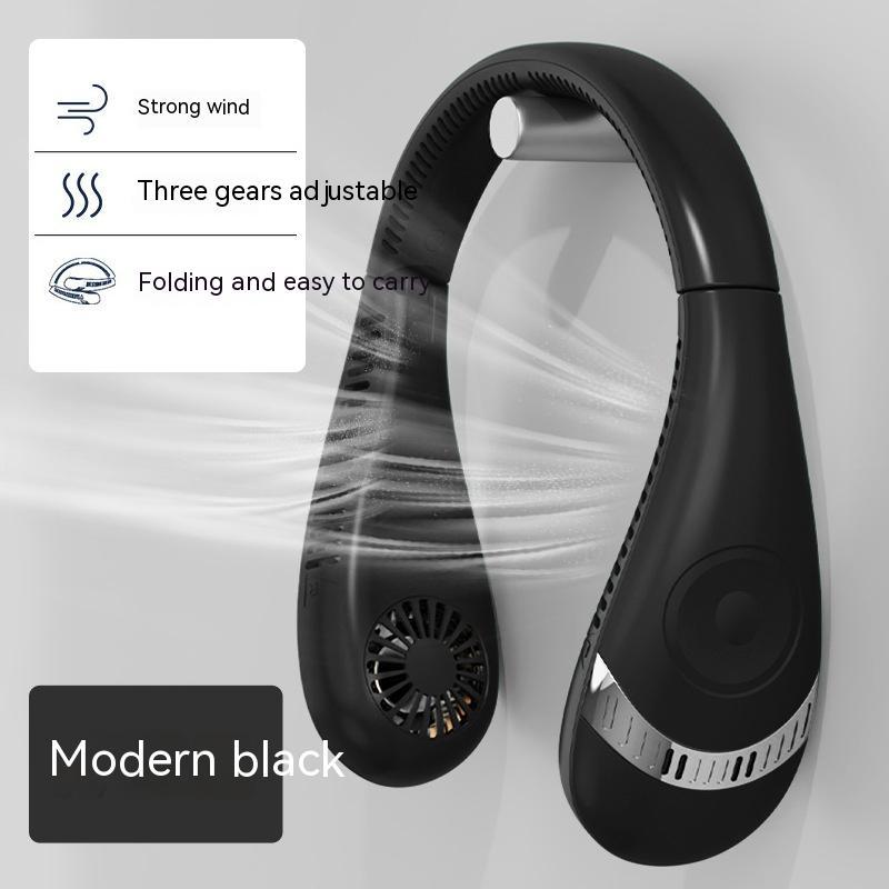 Hanging Neck Fan Neck Hanging Lazy Foldable Small Portable