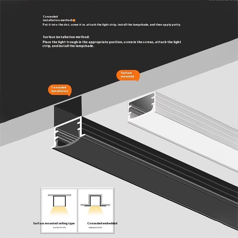 LED Linear Aluminum Light Bar for Indoor Lighting