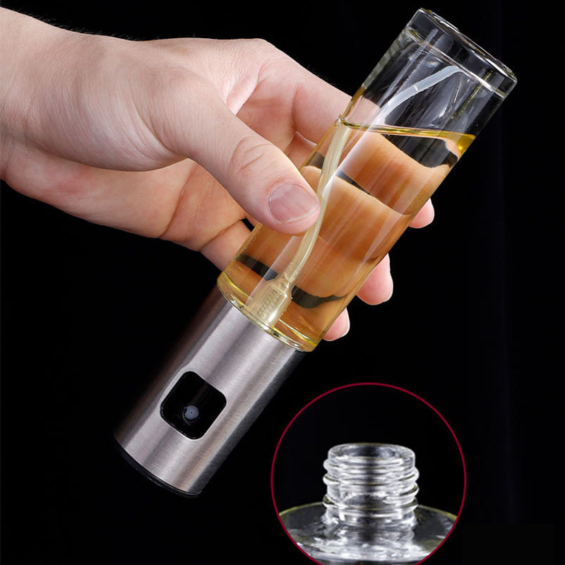 304 Stainless Steel Oil Spray Bottle for Cooking and BBQ