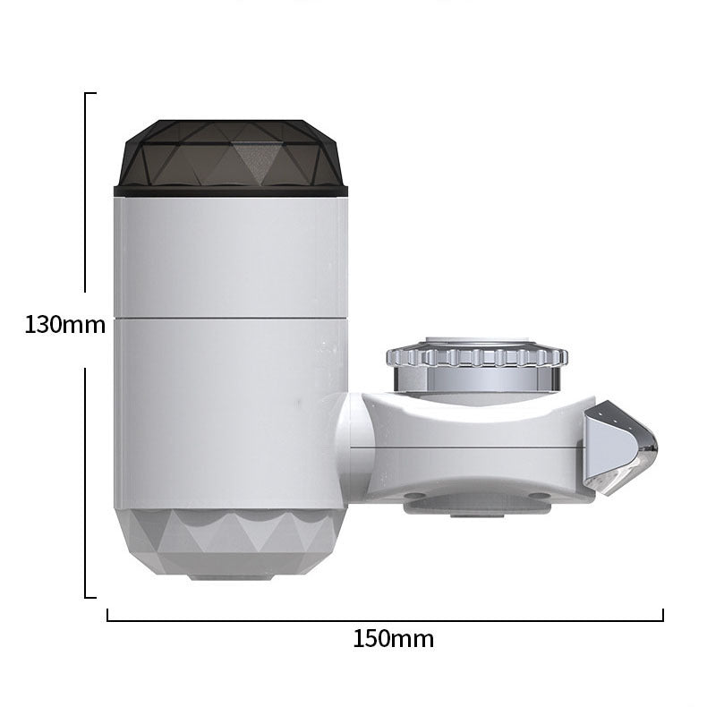 Instant Electric Heating Faucet Water Faucet Electric Hot Water Heater Faucet with LCD Temperature Display Bathroom Kitchen
