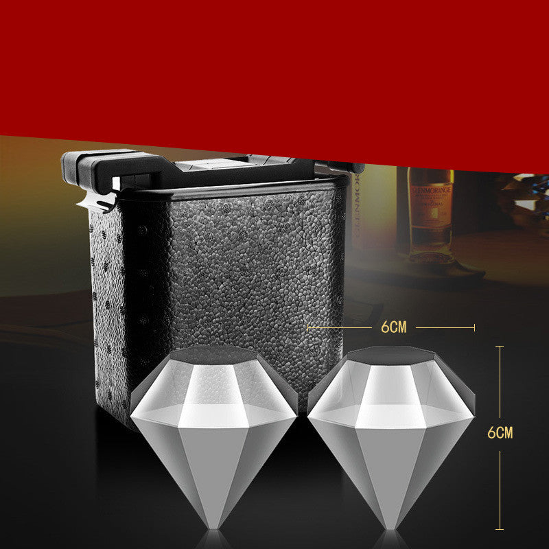 Skull Crystal Ice Tray Mold: Unique Whiskey Cube Maker