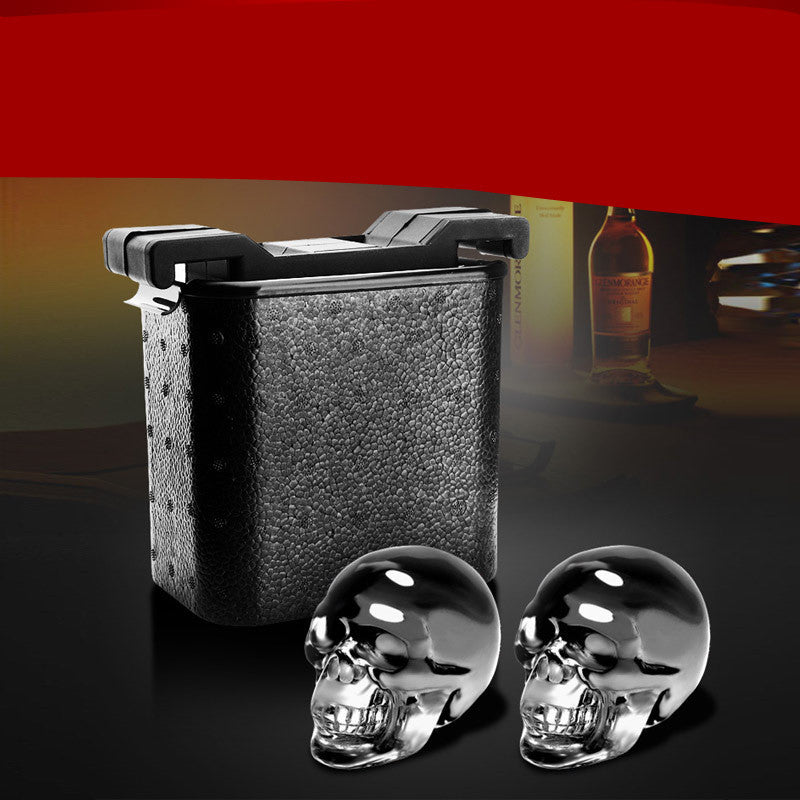 Skull Crystal Ice Tray Mold: Unique Whiskey Cube Maker