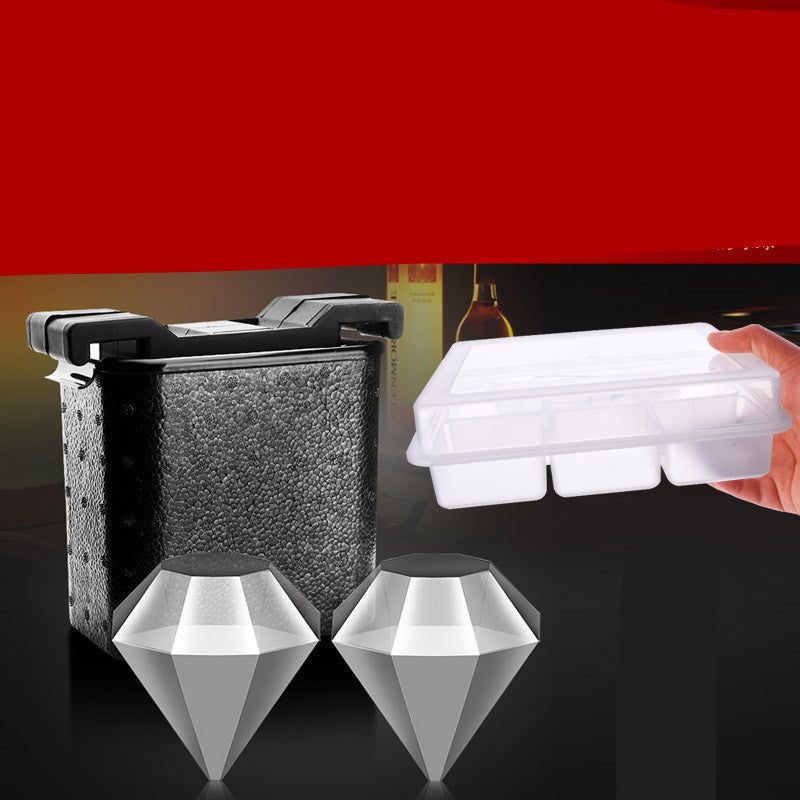 Skull Crystal Ice Tray Mold: Unique Whiskey Cube Maker