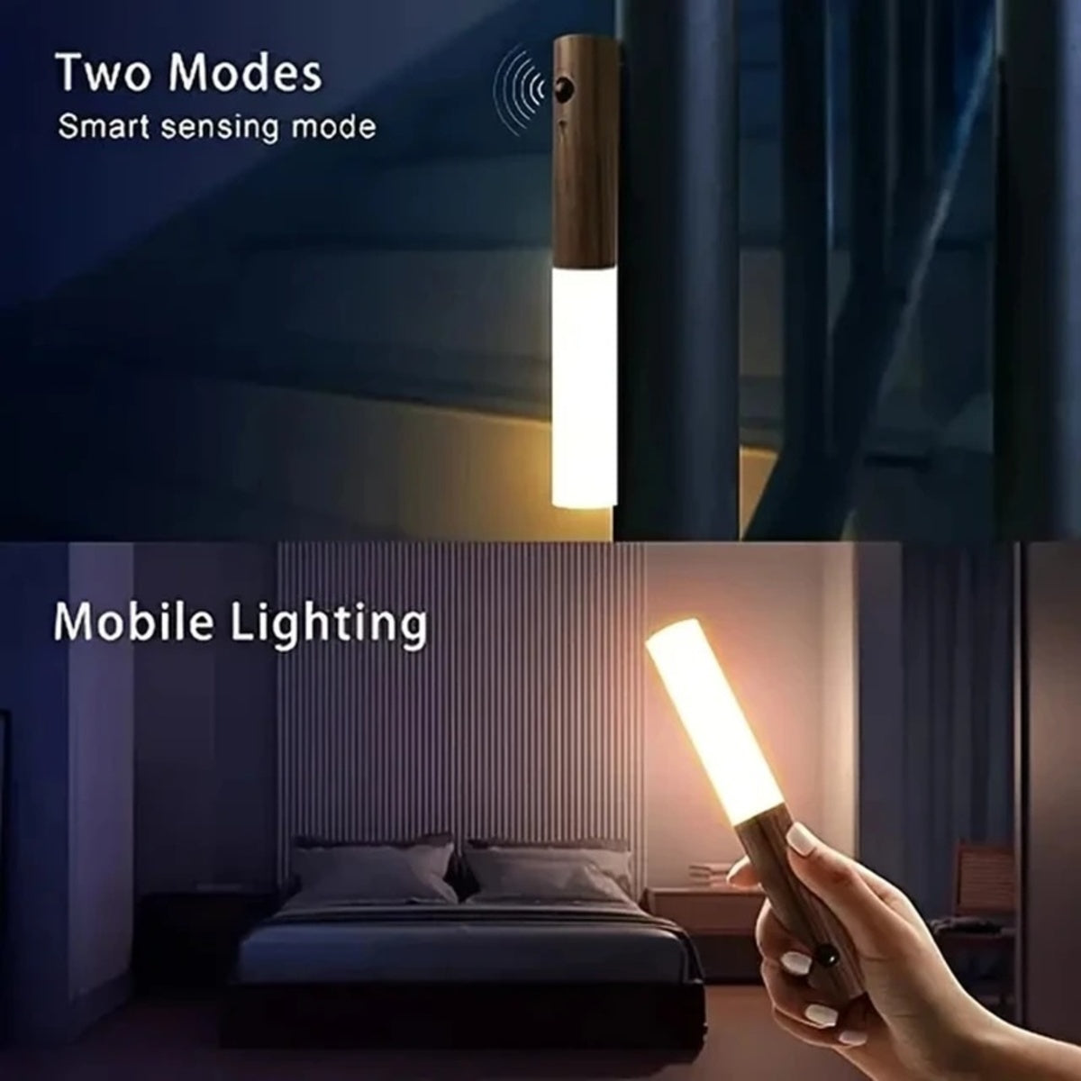 Motion Sensor Night Light, Rechargeable Body
