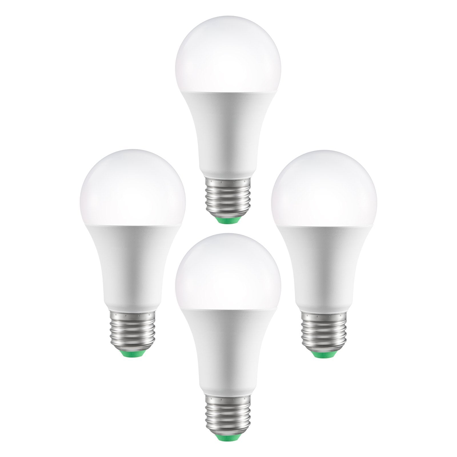 VEVOR Smart Light Bulbs, 4-Pack, 9W Multicolor LED Bulbs