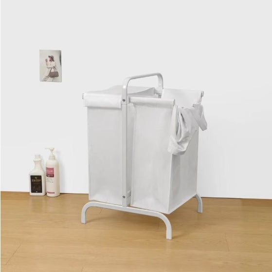 110L 2-Tier Laundry Basket: Storage & Sorting Solution