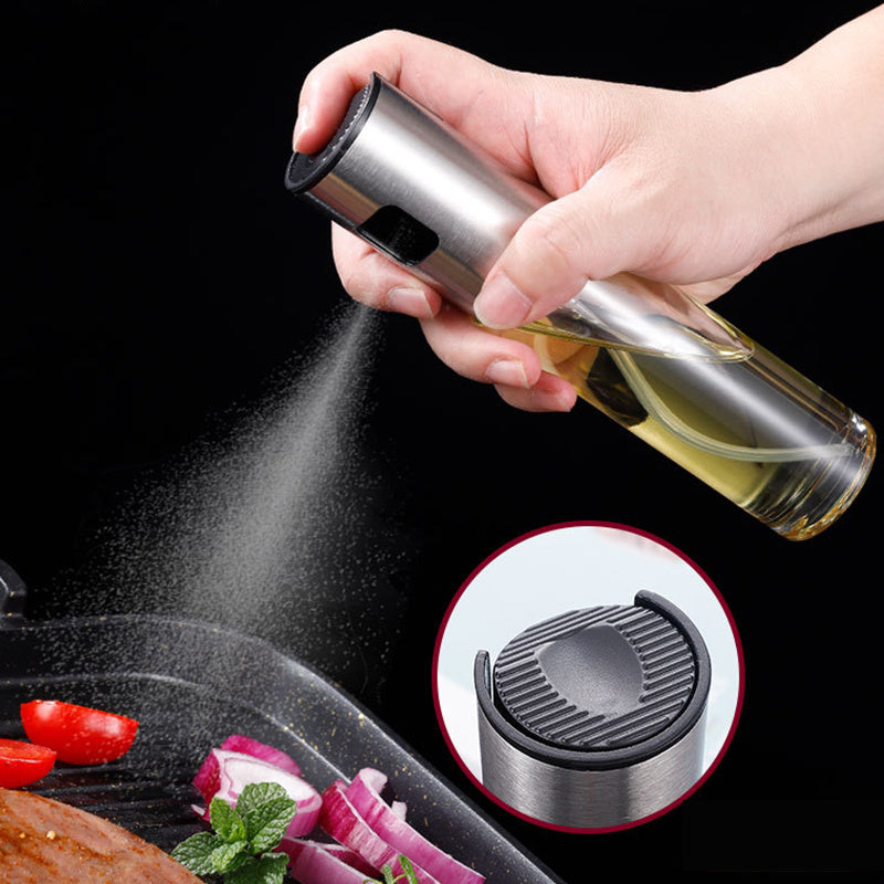 304 Stainless Steel Oil Spray Bottle for Cooking and BBQ