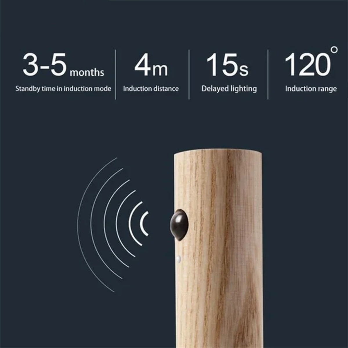 Motion Sensor Night Light, Rechargeable Body