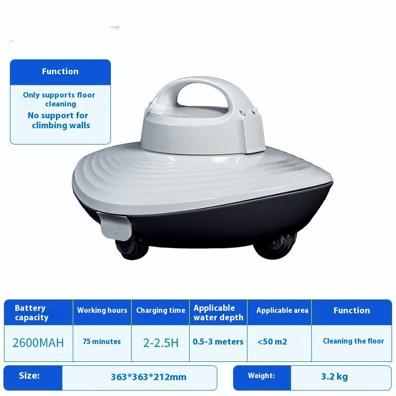 Robot Intelligent Cleaning Terrapin Wall Climbing Pool Clean